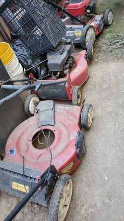 lawnmowers for parts