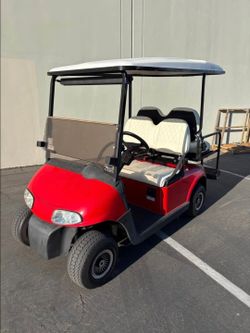 2012 E-Z-GO RXV 4-Passenger Non-Lifted 48-Volt Street Legal Golf Cart