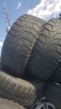 35x125020s two tires mount and balance instaladas y balaceadas