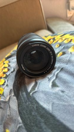 Canon camera zoom lens