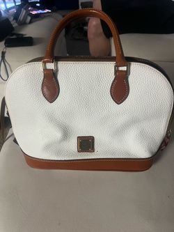 Dooney & Bourke Pebble Leather Satchel