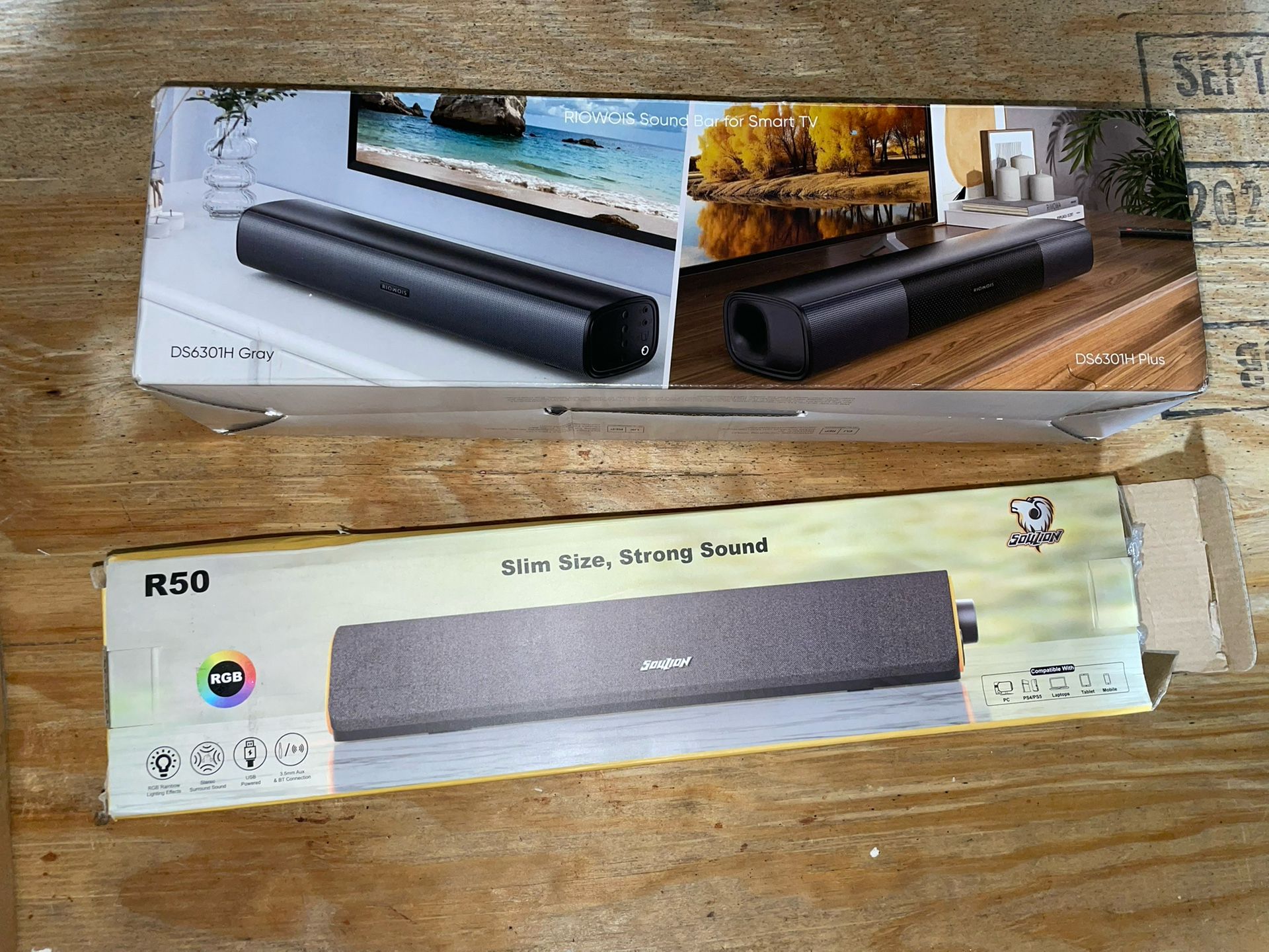 Two Sound bars