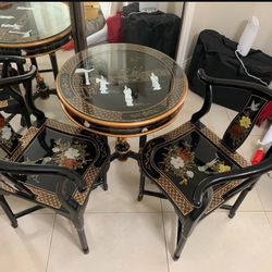 Oriental Bistro Table Set 