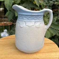 Primitive Old Salt Glaze Pitcher