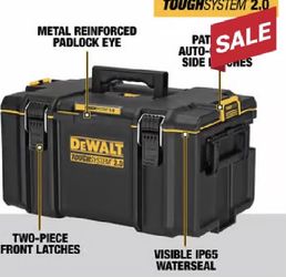 DEWALT ToughSystem 2.0 21.75 in. Large Tool Box