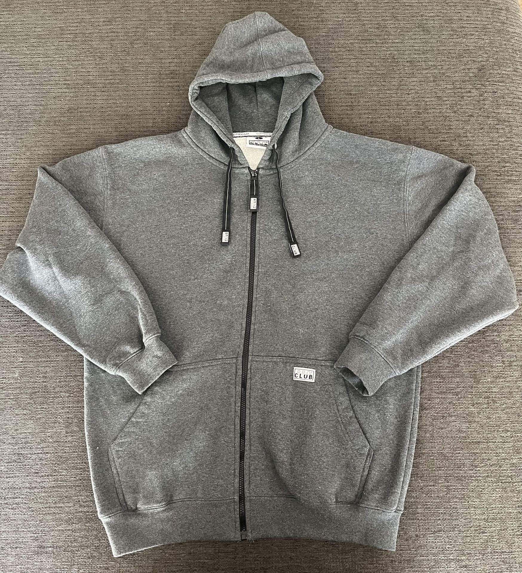 Pro Club Men's Heavyweight Full Zip Fleece Hoodie