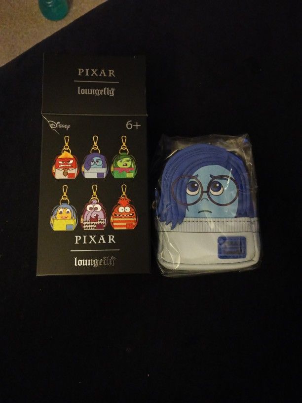 Sadness Loungefly Backpack Charm