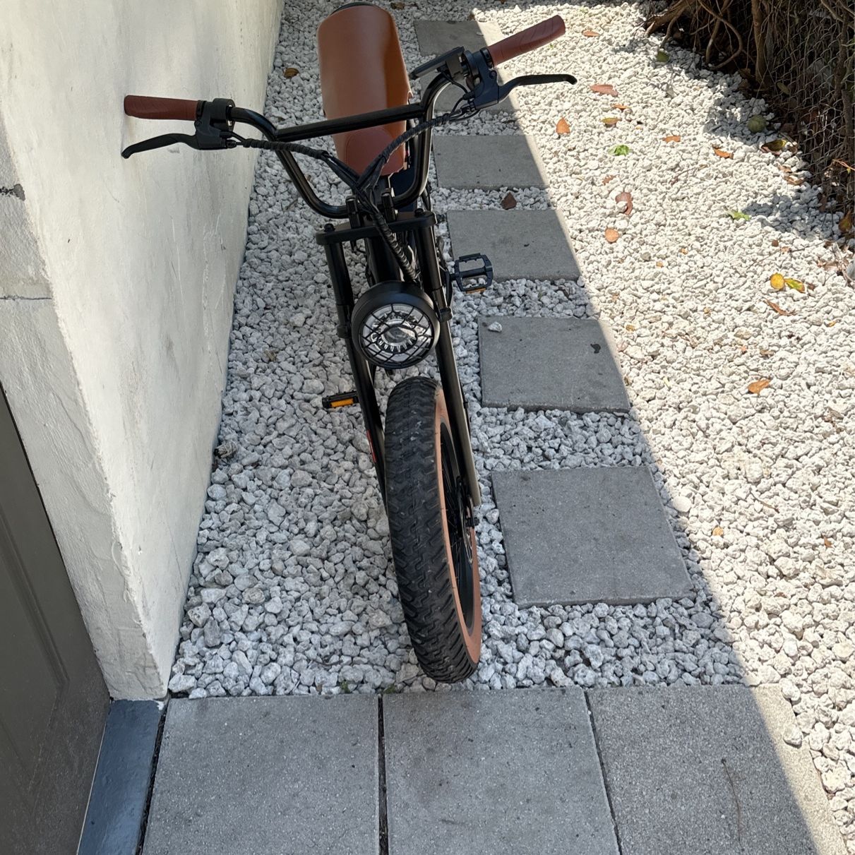 Electric Bike For Sale “HUFFY” MAT BLACK AND BROWN 