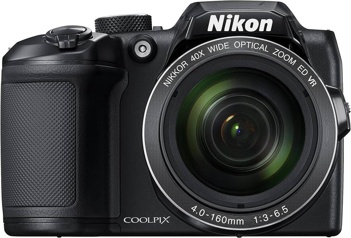Nikon Coolpix B500 Wi-Fi Digital Camera (Black) with 32GB Card + Case