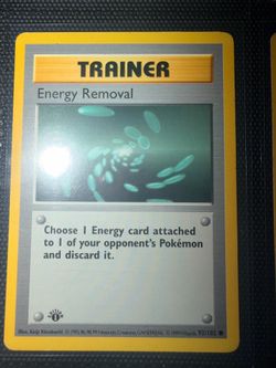 Pokemon card vintage