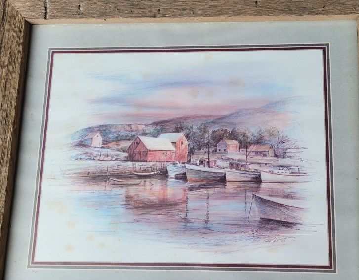 large pictures with barnwood frames