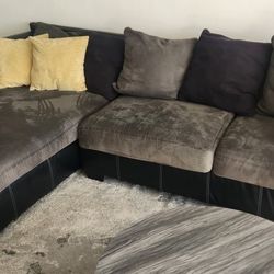 Couch Sectional With 2 Pieces L Shaped
