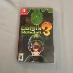Nintendo Switch Game Luigi’s Mansion 3