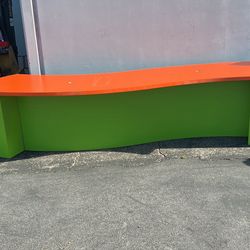 Custom table 12 feet long about 40 inches wide in about 30 inches tall