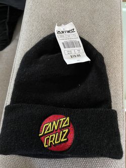 Black Santa Cruz Beanie 