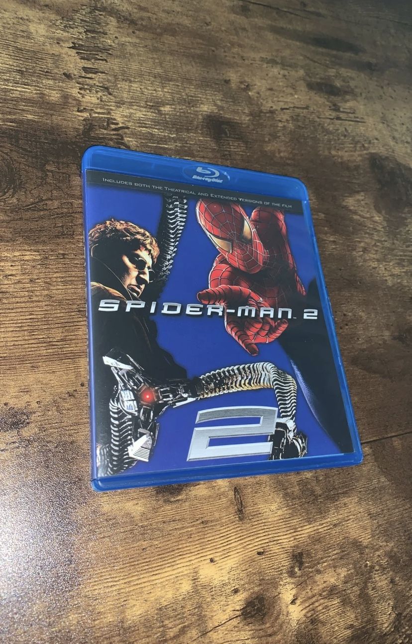 Spider-Man 2 Blu-Ray DVD