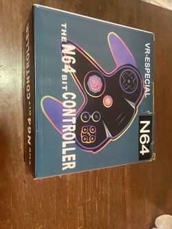 New N64 controller Transparent Grey