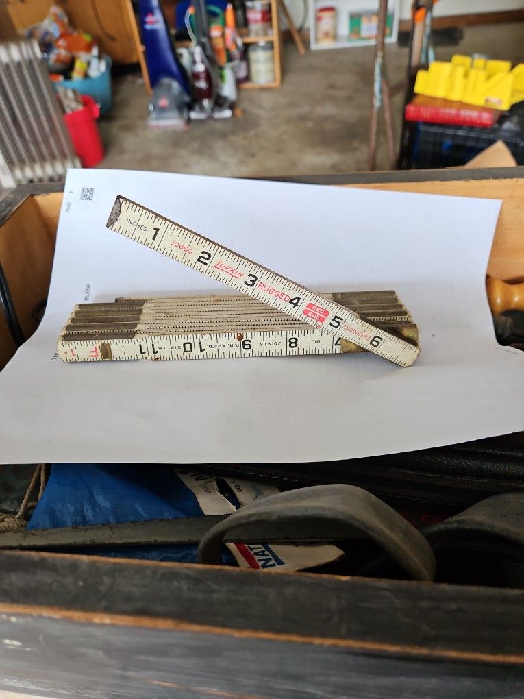 6 Foot Rugged Engineers Ruler
