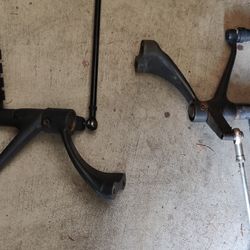 Harley Parts 2008 Sportster Forward Controls Tank risers Drag Pipes