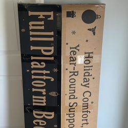 Black Low Profile Bed Frame