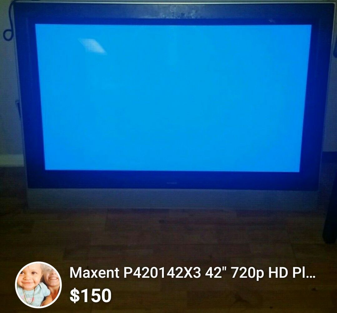 Maxent 42" 720p HD Plasma Television