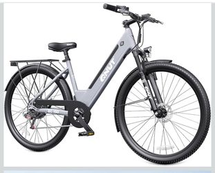 Electric Bike for Adults, 1200W Peak Commuter Ebike with 48V Built-in Battery 26" City Step Through E-Bike 7-Speed 65Miles 20Mph Urban Electric Bicycl