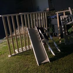 I’m Full Size Kids Bunk Bed With Slide And Latter