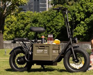 Hiboy U2 electric scooter with seat 25 mile range and 20mph
