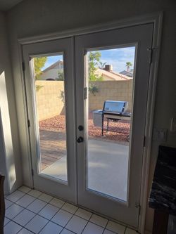 ABS steel French doors