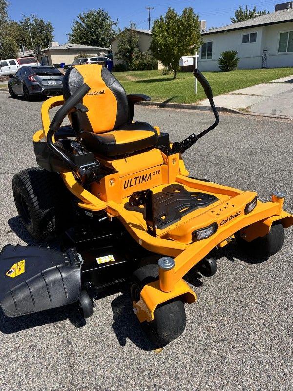 Cub Cadet
Ultima ZT2 60 in. Fabricated Deck 24HP V-Twin Kawasaki FR Series Engine Dual Hydro DriveGas Zero Turn Riding Lawn Mower