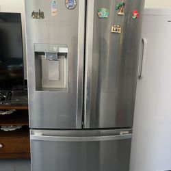 Kenmore 3 Door Stainless Steel Refrigerator New