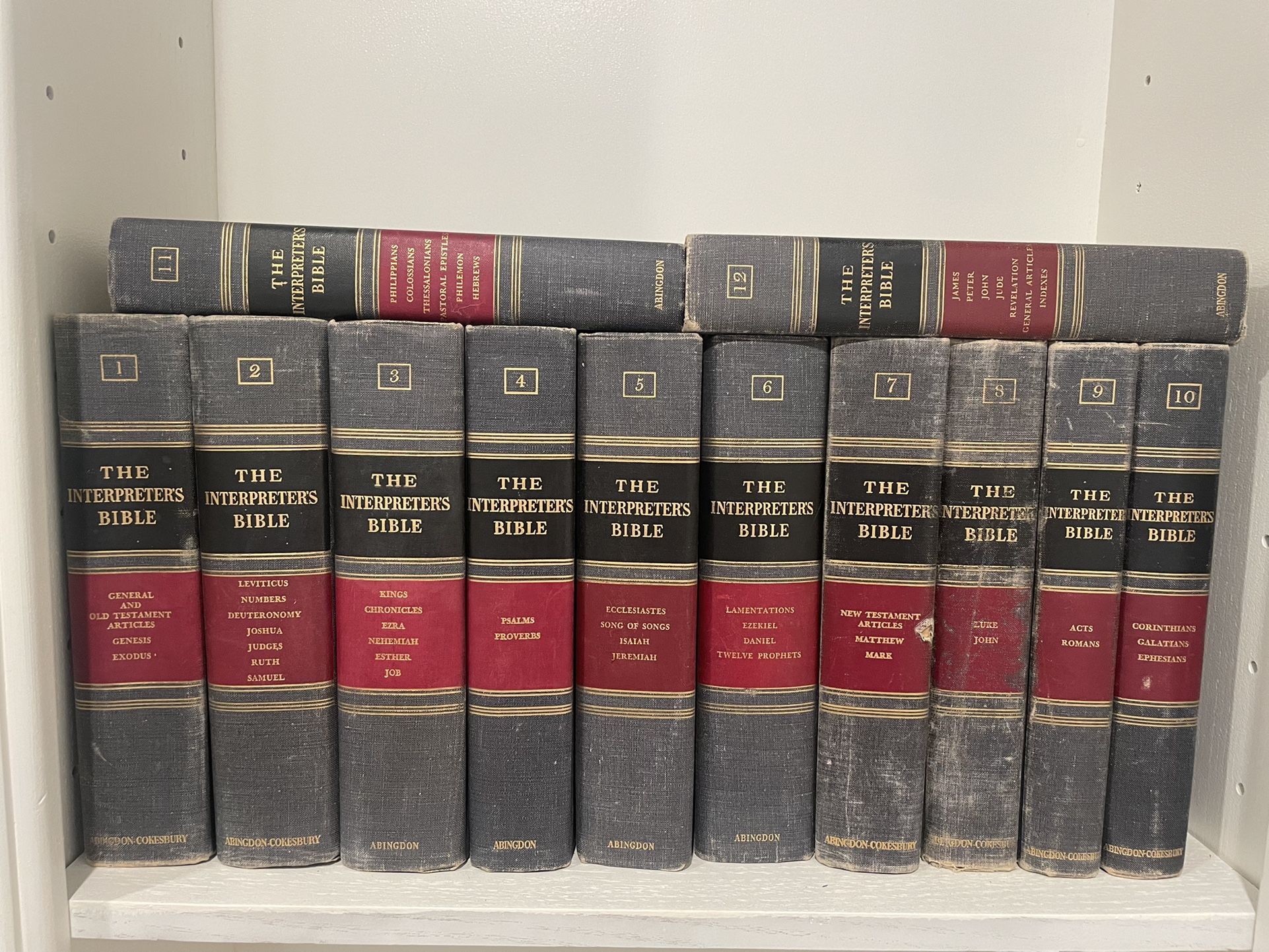 The Interpreters Bible Hardcover Set 1952