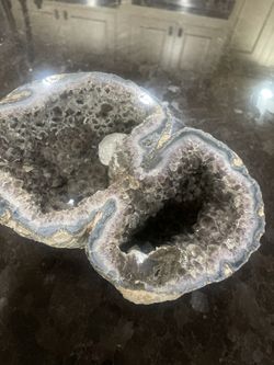 amethyst geode. 