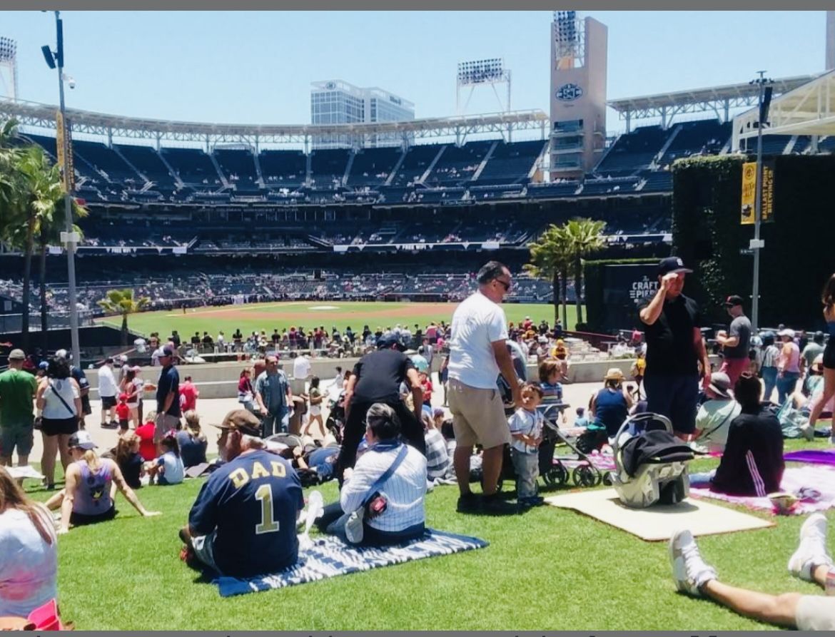 PADRES DODGERS GALLAGHER SQUARE TICKET
