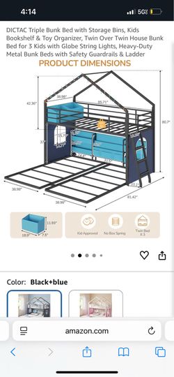 Brand New Triple Bunk Bed