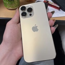 Apple iPhone 14 Pro Max - 256GB - Gold (Unlocked) (Dual) Very Good Condition