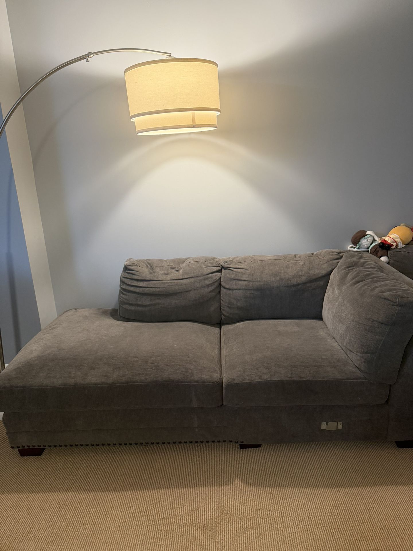Gray couch from Costco 82 x 38 x 30