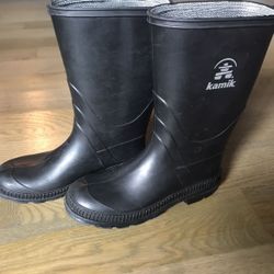 Unisex Kids Kamik RainBoots Size 4 