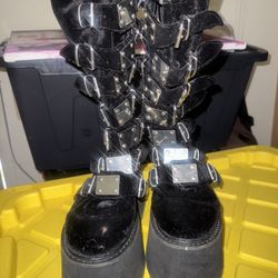 Size 9 Demonia Platform Boots
