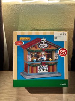 Lemax CREPES # 63828 Christmas Caddington Village Figurine 2026 NEW