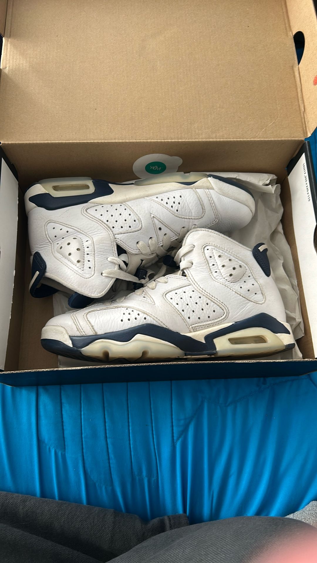 Jordan 6 Midnight Navy