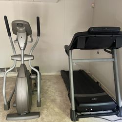 Treadmill and elliptical  $50