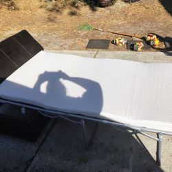 Twin Size Portable Folding Pull Out Bed Ottoman