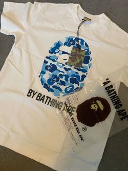 BLUE CAMO BAPE TEE