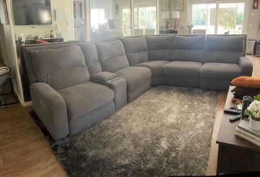 6pc Power Reclining Sectional