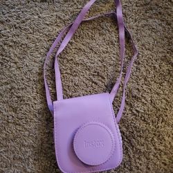 Lavender Instax Camera Case W/ Adjustable Strap