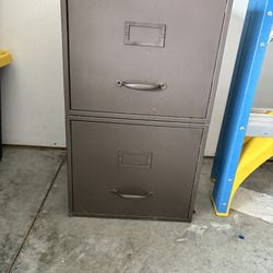 Vintage File Cabinet 