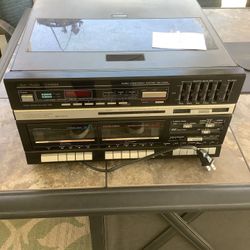Fisher Studio Standard Turntable Stereo Audio Component System MC-723BK