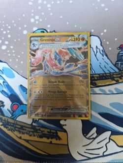 Greninja ex (metal)
