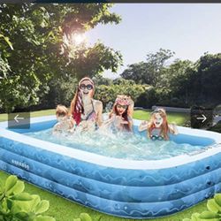 New Family Pool 120 X72 X 22”
